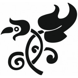 Sticker Ornement baroque
