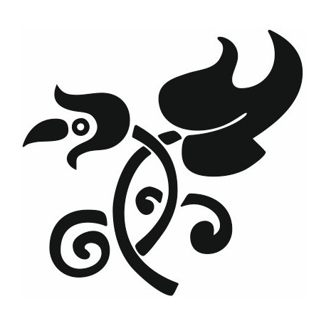 Sticker Ornement baroque