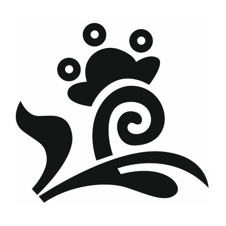 Sticker Ornement fleur