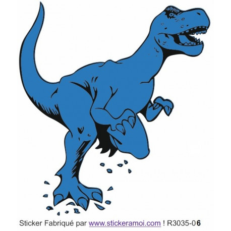 Autocollant Tyranosaure Dinosaure