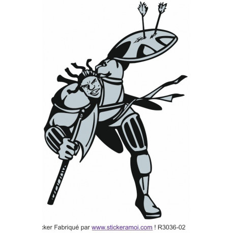 Sticker - Guerrier Chevalier (R3036-02)