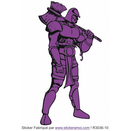 Sticker - Guerrier Bourreau (R3036-10)