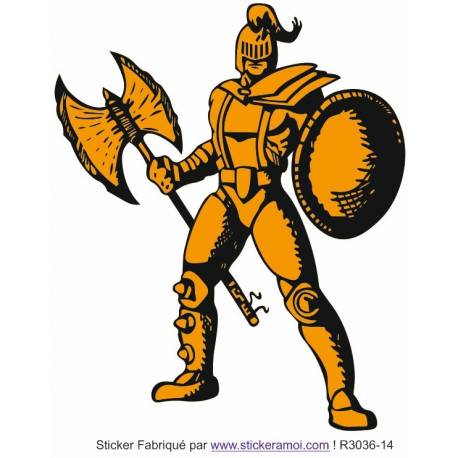 Sticker - Guerrier Soldat (R3036-14)