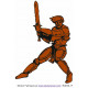 Sticker - Guerrier (R3036-17)