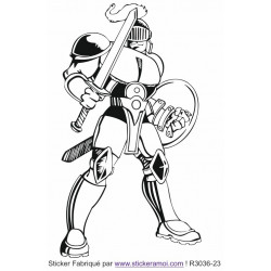 Sticker - Guerrier Prince (R3036-23)