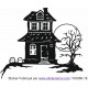 Sticker - Halloween Maison hantée (R3066-18)