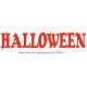 Sticker - Halloween texte (R3066-23)