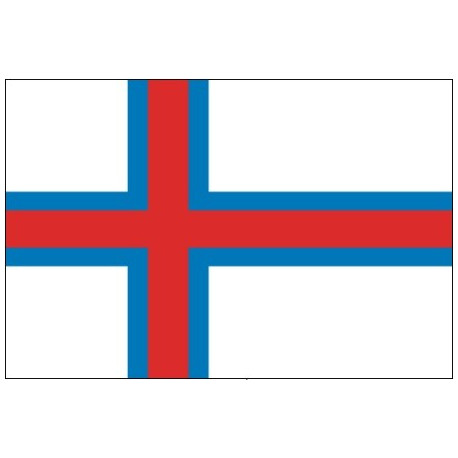 Sticker - Drapeau Ile ferroé (REFG816)