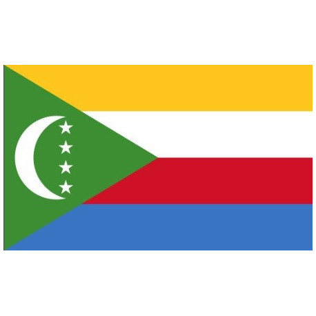 Sticker - Drapeau Les Comores (REFG929)