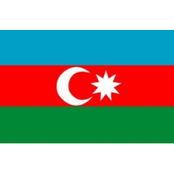Sticker - Drapeau Azerbaijan (REFG830)