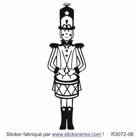 Sticker - Soldat santon de Noël (R3072-06)