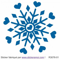 Sticker - Flocon de Noël (R3076-01)