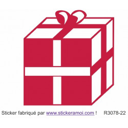 Sticker - Cadeau de Noël (R3078-22)