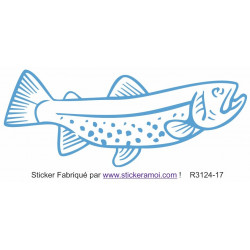Sticker Poisson pas cher