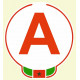 Sticker A - Jeune Conducteur Maroc (REFJ004)