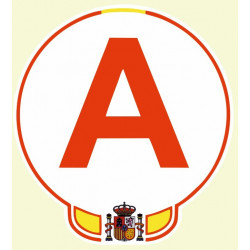 Sticker A - Jeune Conducteur Espagne (REFJ002)