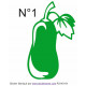 sticker Aubergine decoration