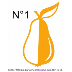 Sticker - Poire (R3140-08)