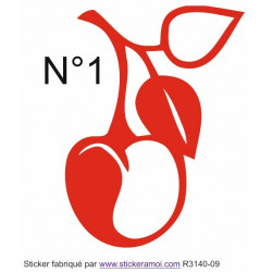 Sticker - Cerise (R3140-09)