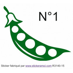 stickers Petits Pois