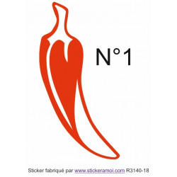 deco stickers Piment