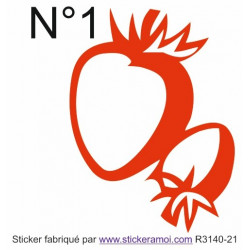 Sticker - Fraise (R3140-21)