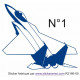 Autocollant Avion de chasse deco