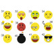 Planche sticker Smileys (REFJ021)