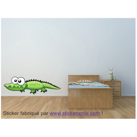 deco Autocollant Crocodile