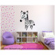 Sticker mural Zèbre