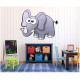 Autocollant mural Eléphant