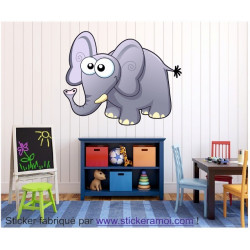 Autocollant mural Eléphant
