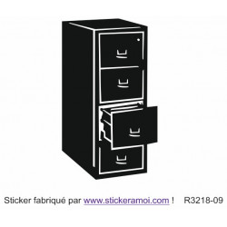 Autocollant Meuble tiroir
