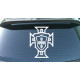 Sticker Portugal Ecusson pour voiture