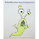 Sticker - Extraterrestre "Fuillar" (REFK006)