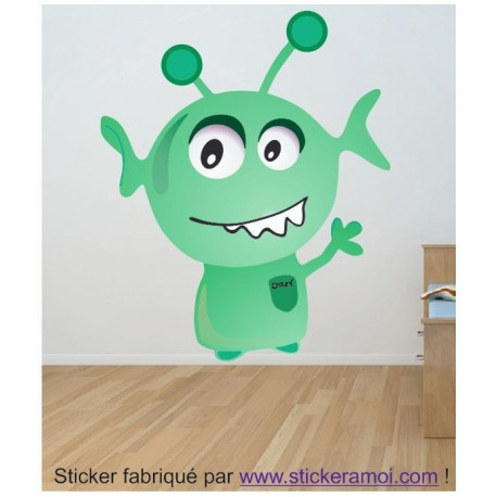 Sticker Extraterrestre "Eleck-tron"