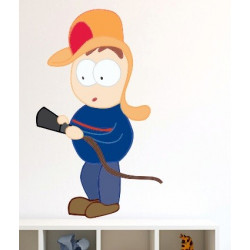 Autocollant Tom le Pompier en Action !