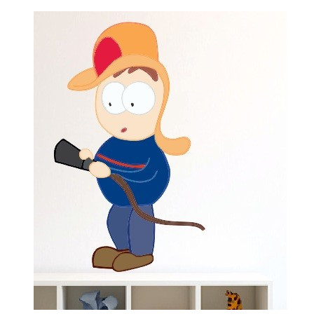 Autocollant Tom le Pompier en Action !