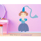 Sticker mural Princesse Ariel
