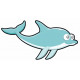 Sticker Dauphin