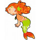 Sticker Sirène Lola