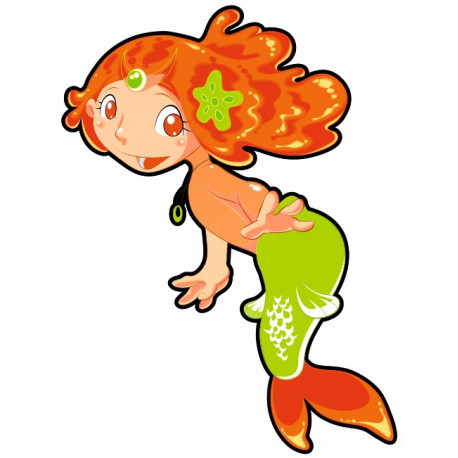 Sticker Sirène Lola