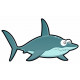 Autocollant Requin