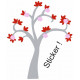 Sticker Arbre de vie de couleurs