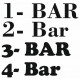 Sticker Bar