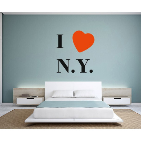 Autocollant I Love N.Y.