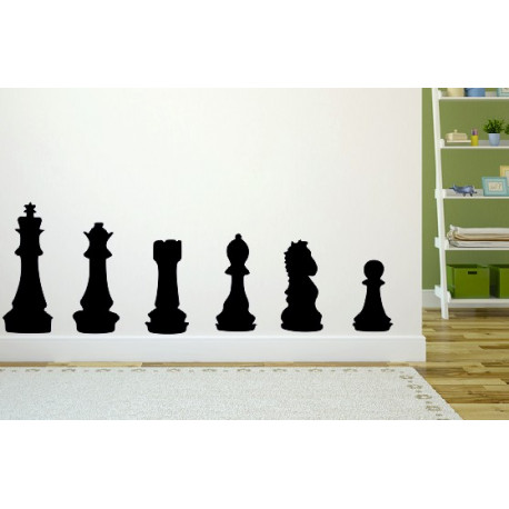 Autocollant jeu d'Echecs