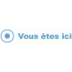 Sticker mural Vous êtes ici
