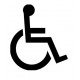 Autocollant Place handicapé