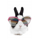Sticker Lapin avec lunette